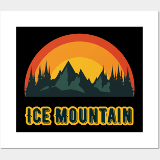 Ice Mountain Posters and Art